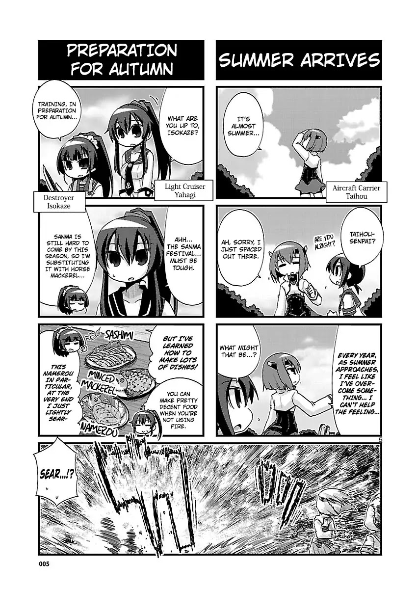 Kantai Collection - Kankore - 4-koma Comic - Fubuki, Ganbarimasu! Chapter 171 page 5 - Chapter 171