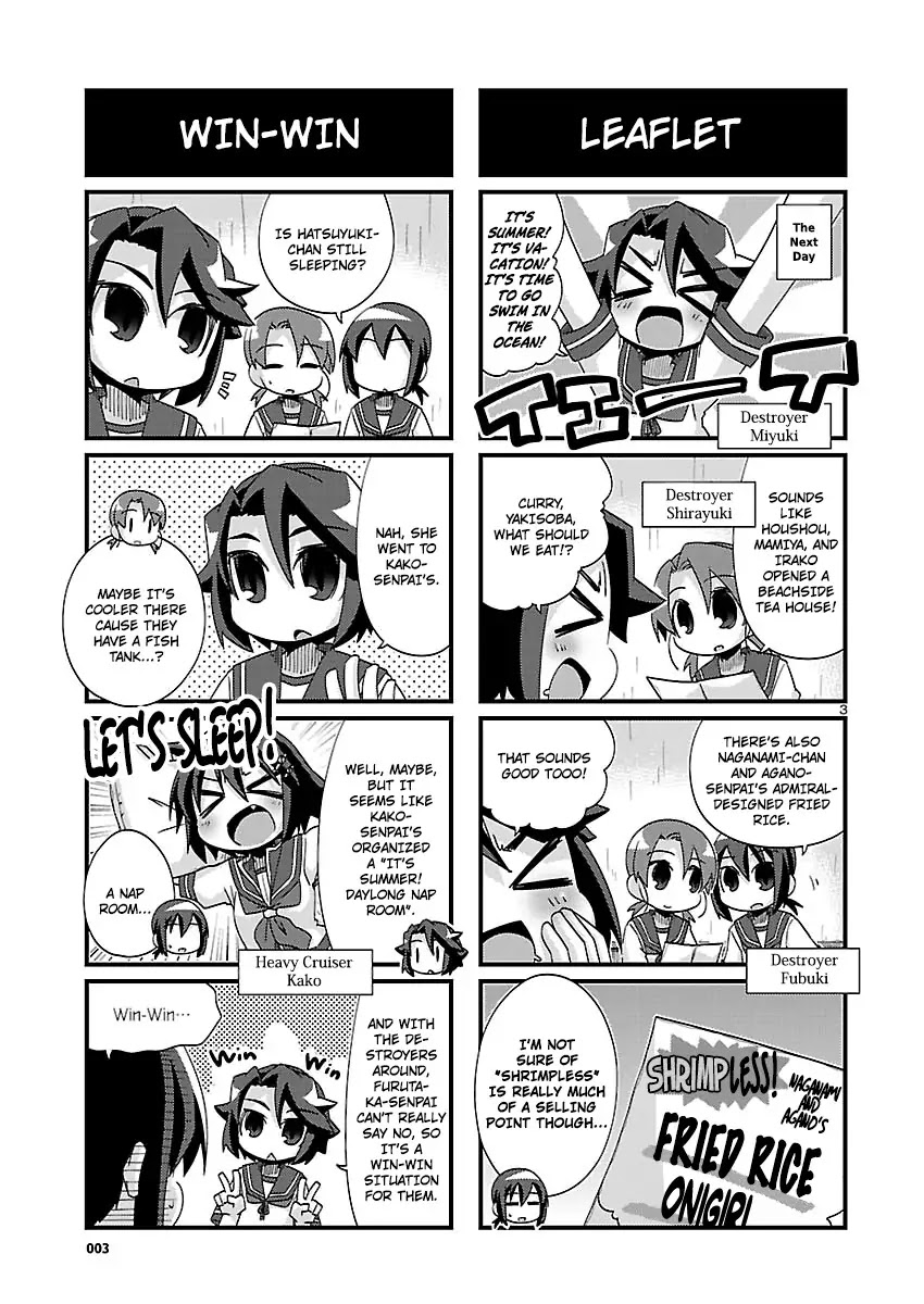 Kantai Collection - Kankore - 4-koma Comic - Fubuki, Ganbarimasu! Chapter 173 page 3 - Chapter 173