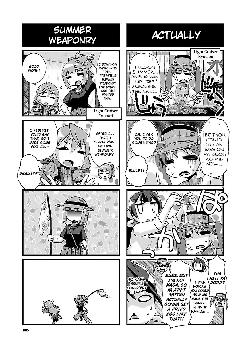 Kantai Collection - Kankore - 4-koma Comic - Fubuki, Ganbarimasu! Chapter 173 page 5 - Chapter 173