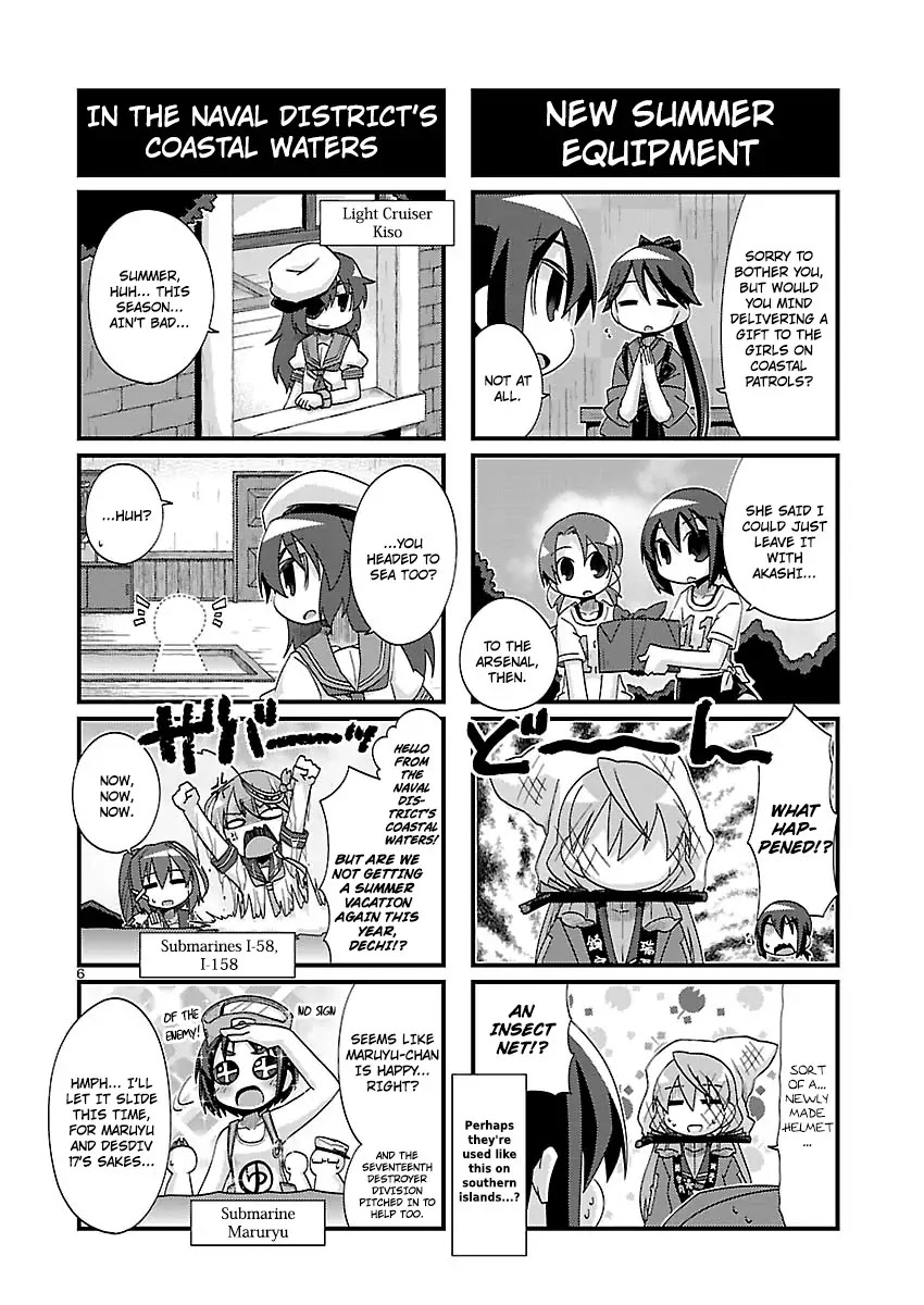 Kantai Collection - Kankore - 4-koma Comic - Fubuki, Ganbarimasu! Chapter 173 page 6 - Chapter 173