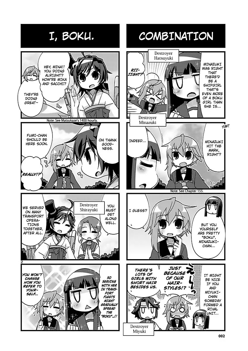 Kantai Collection - Kankore - 4-koma Comic - Fubuki, Ganbarimasu! Chapter 174 page 2 - Chapter 174