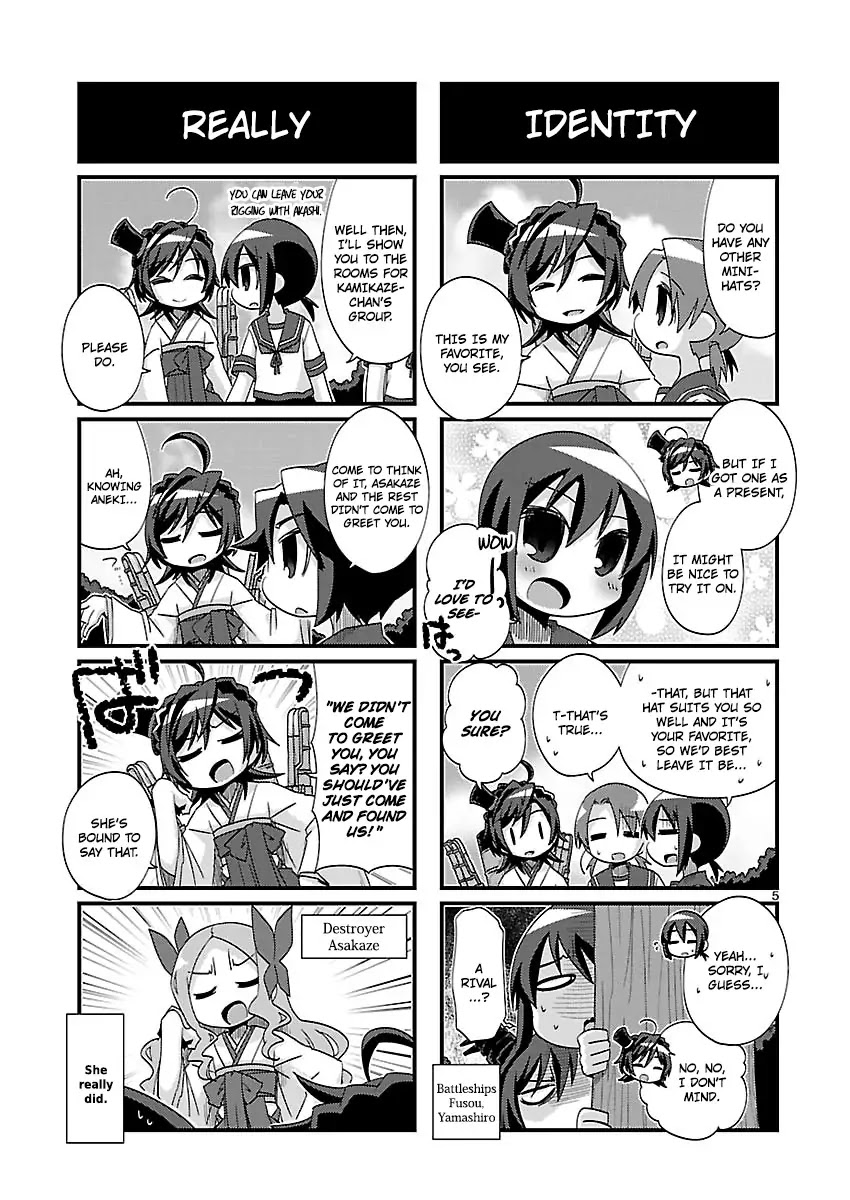 Kantai Collection - Kankore - 4-koma Comic - Fubuki, Ganbarimasu! Chapter 174 page 5 - Chapter 174