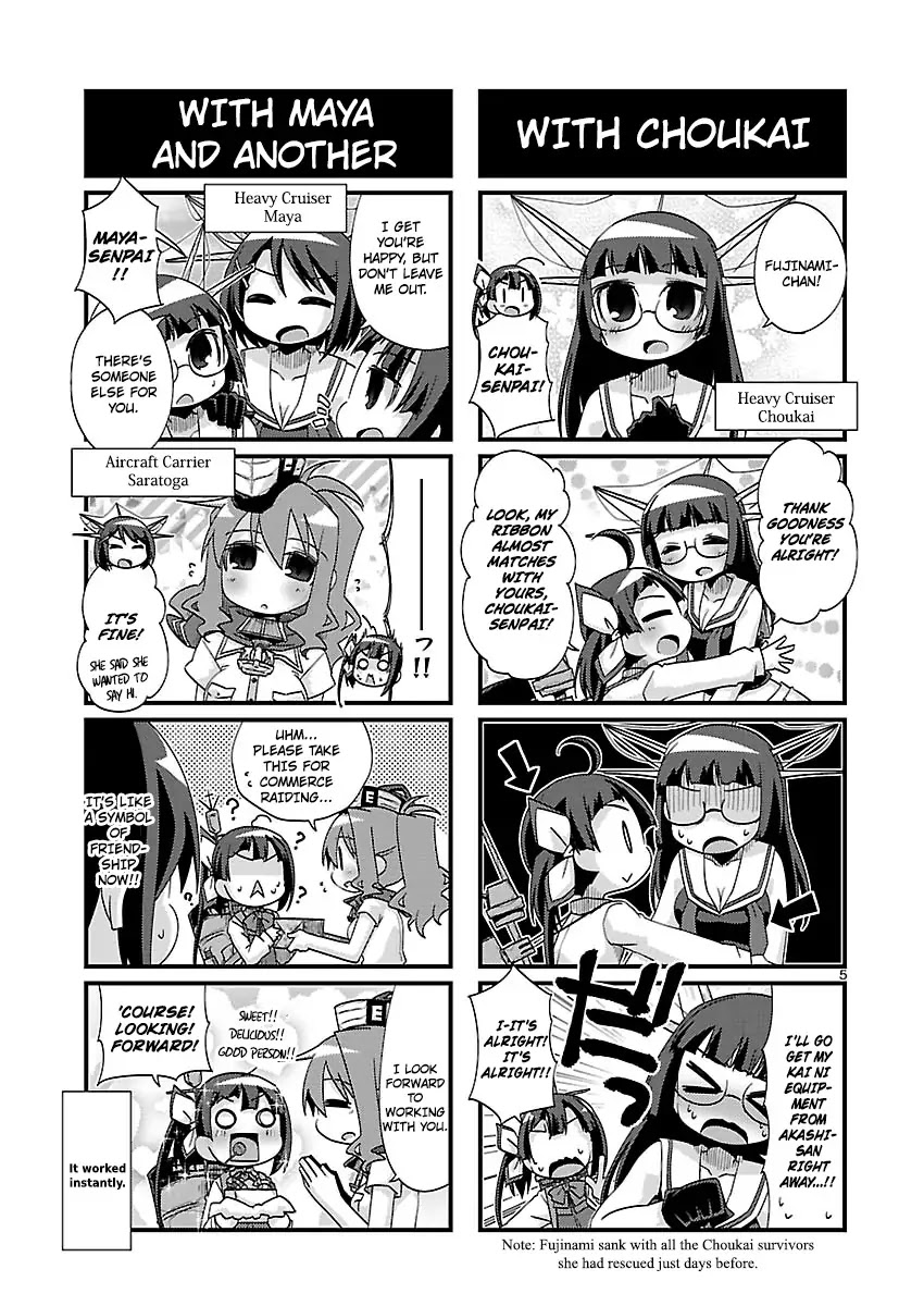 Kantai Collection - Kankore - 4-koma Comic - Fubuki, Ganbarimasu! Chapter 175 page 5 - Chapter 175