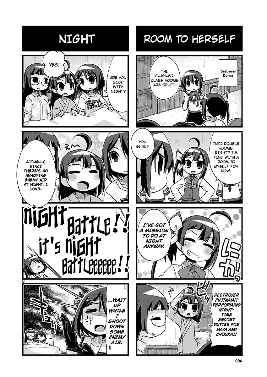 Kantai Collection - Kankore - 4-koma Comic - Fubuki, Ganbarimasu! Chapter 175 page 6 - Chapter 175