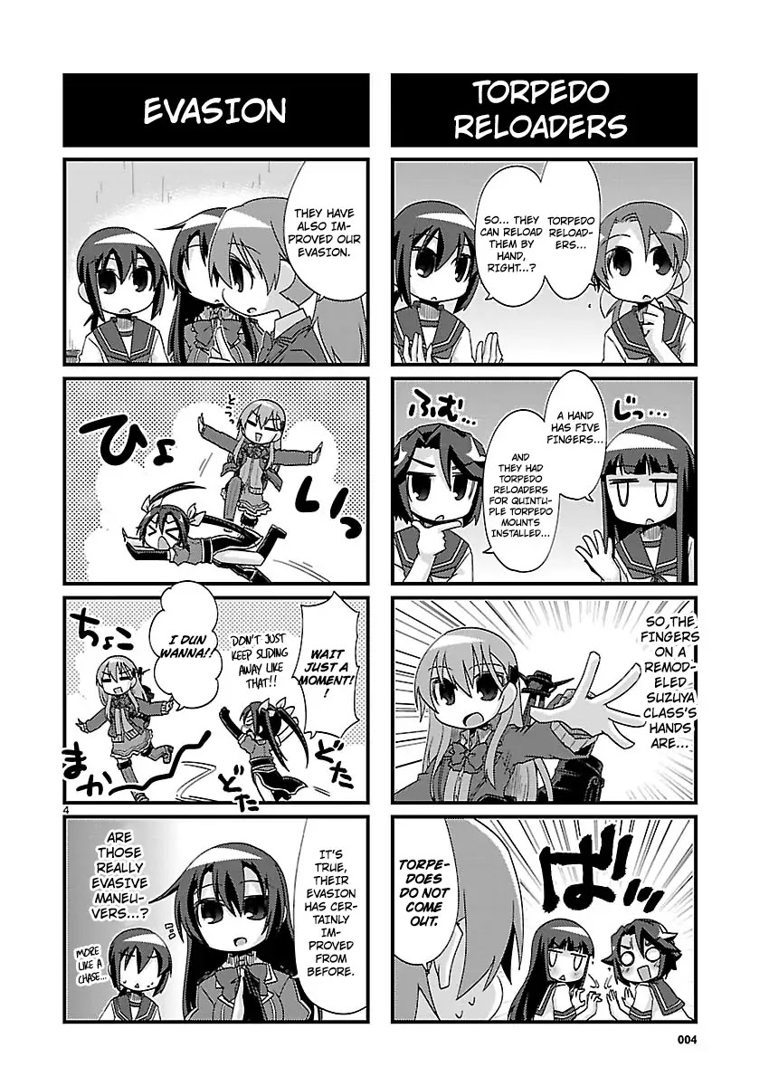 Kantai Collection - Kankore - 4-koma Comic - Fubuki, Ganbarimasu! Chapter 178 page 4 - Chapter 178