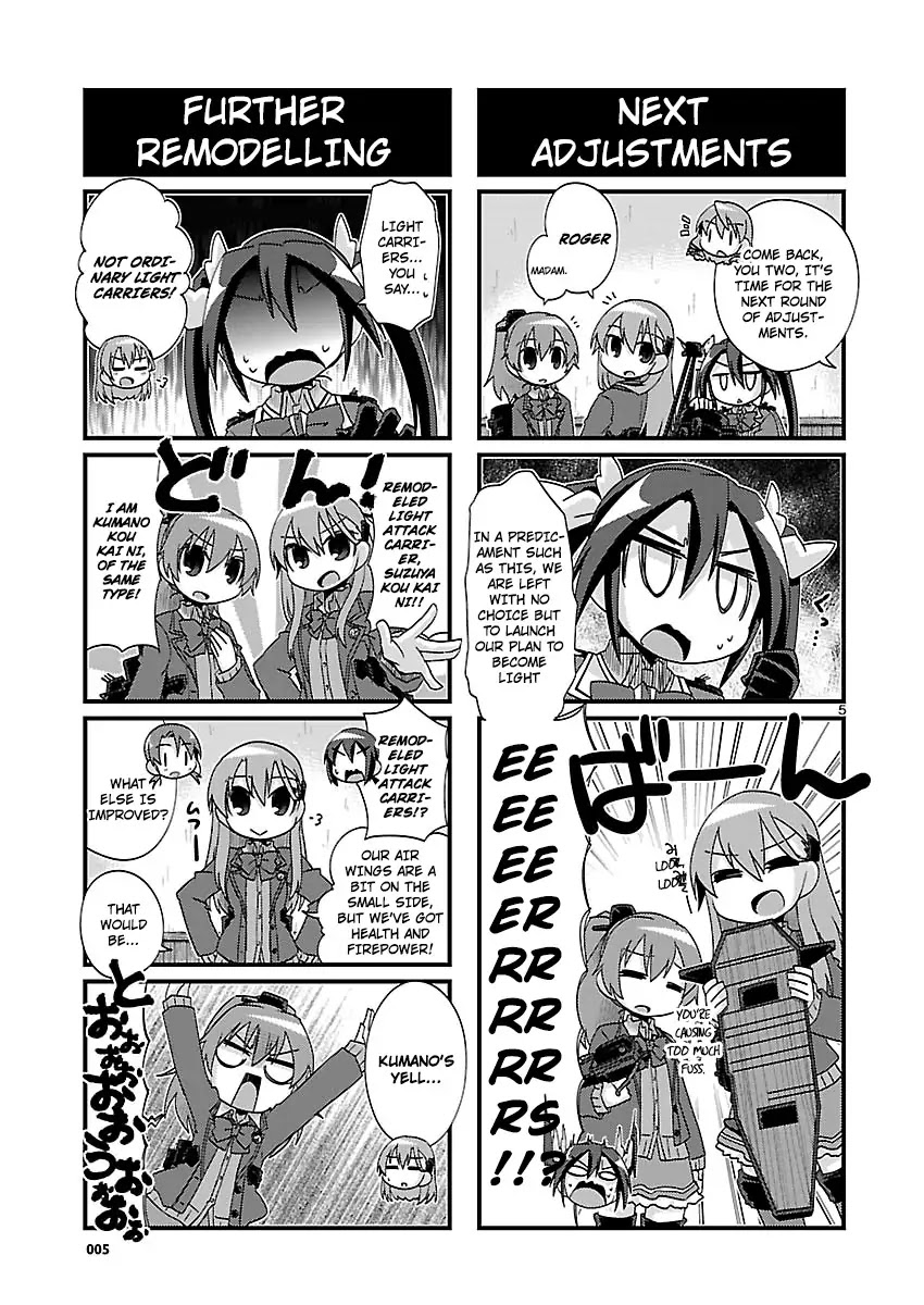 Kantai Collection - Kankore - 4-koma Comic - Fubuki, Ganbarimasu! Chapter 178 page 5 - Chapter 178