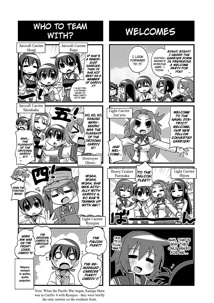 Kantai Collection - Kankore - 4-koma Comic - Fubuki, Ganbarimasu! Chapter 179 page 6 - Chapter 179