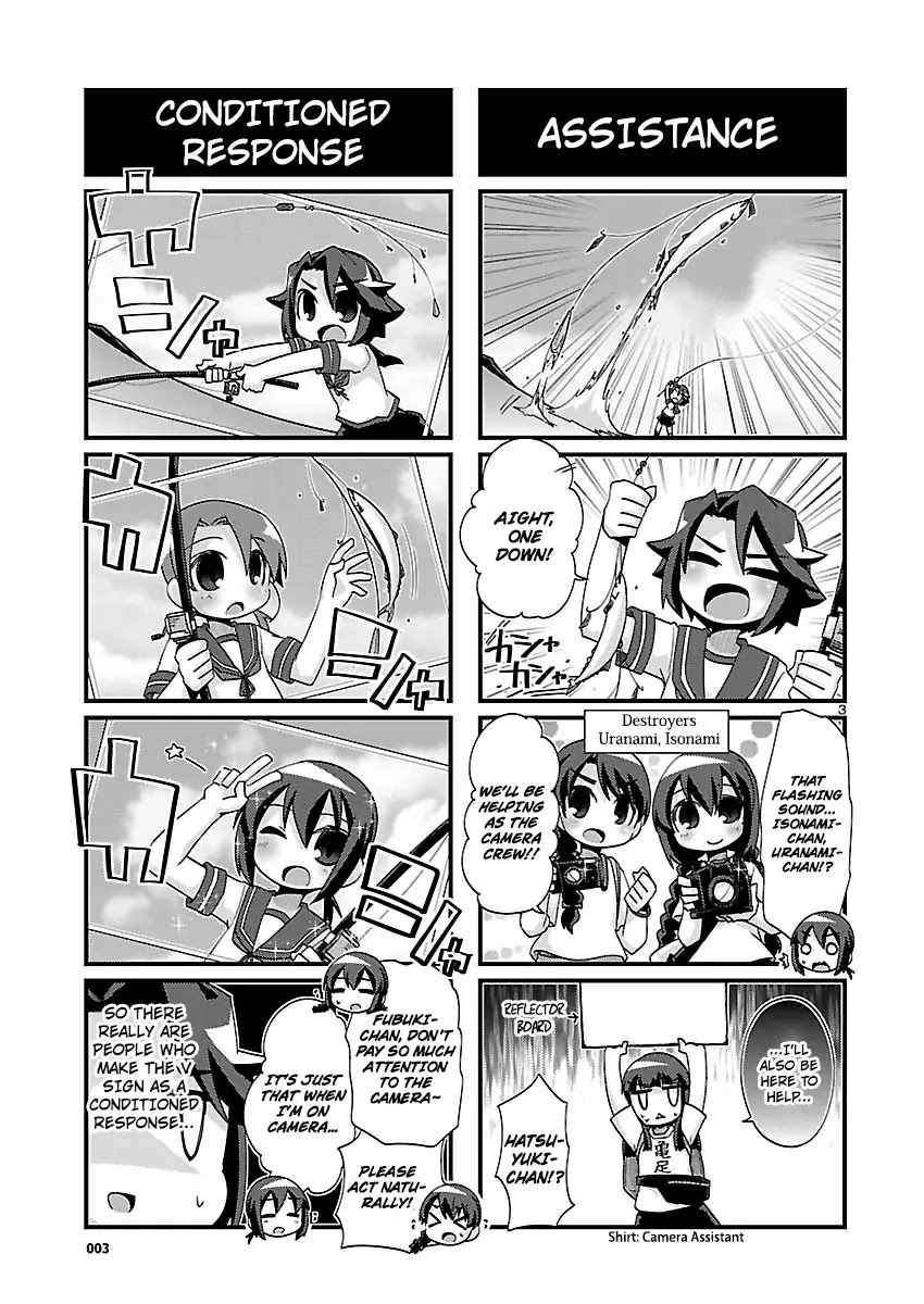 Kantai Collection - Kankore - 4-koma Comic - Fubuki, Ganbarimasu! Chapter 180 page 3 - Chapter 180