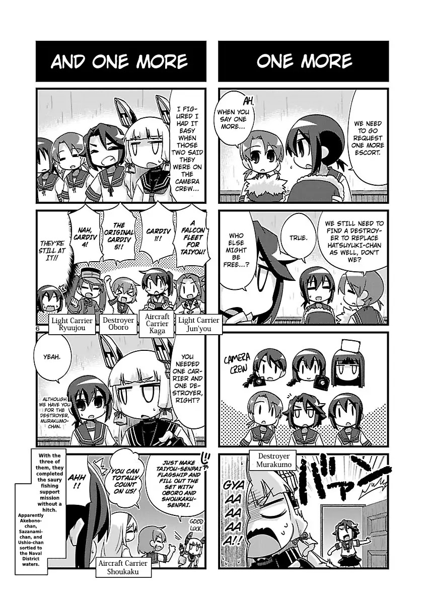 Kantai Collection - Kankore - 4-koma Comic - Fubuki, Ganbarimasu! Chapter 180 page 6 - Chapter 180