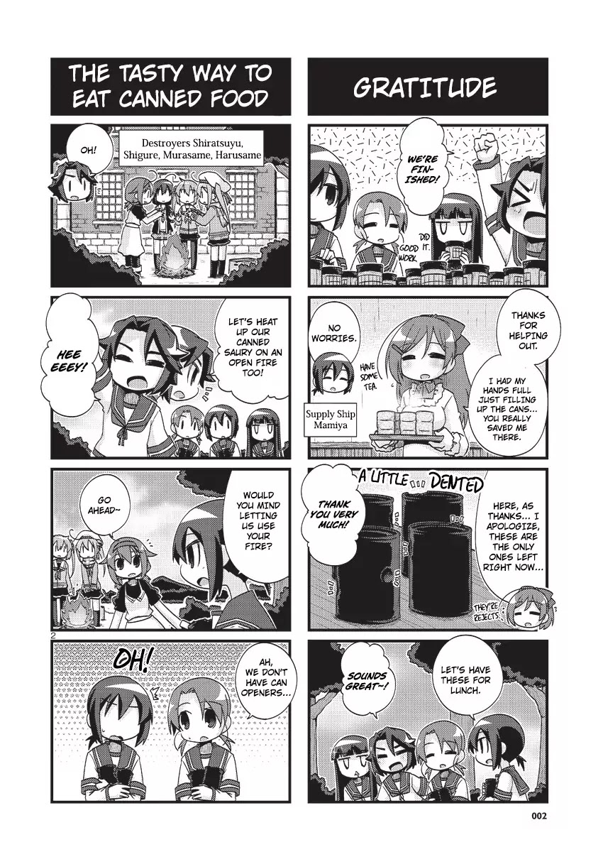 Kantai Collection - Kankore - 4-koma Comic - Fubuki, Ganbarimasu! Chapter 181 page 2 - Chapter 181