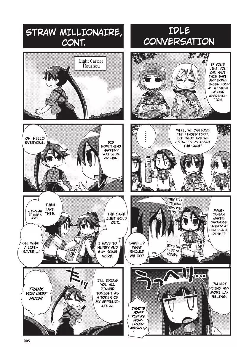 Kantai Collection - Kankore - 4-koma Comic - Fubuki, Ganbarimasu! Chapter 181 page 5 - Chapter 181