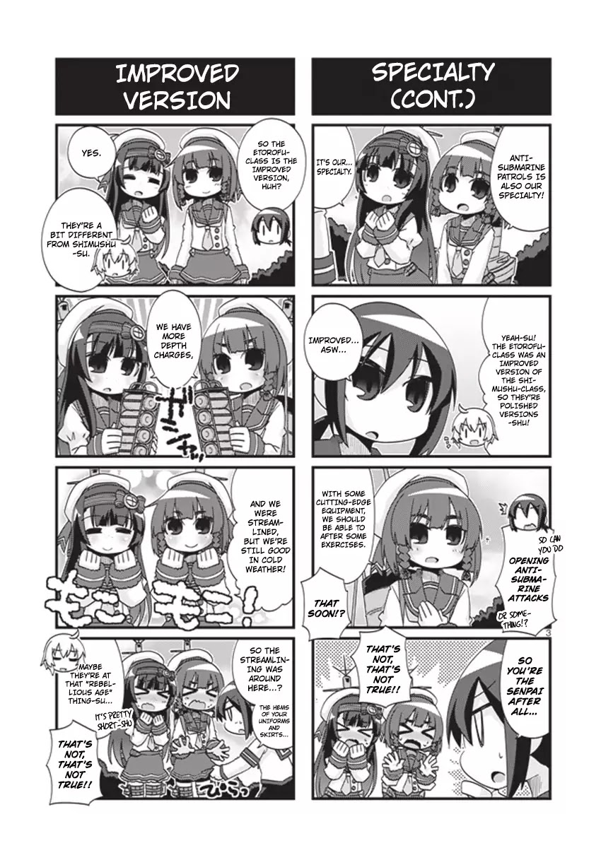Kantai Collection - Kankore - 4-koma Comic - Fubuki, Ganbarimasu! Chapter 182 page 3 - Chapter 182