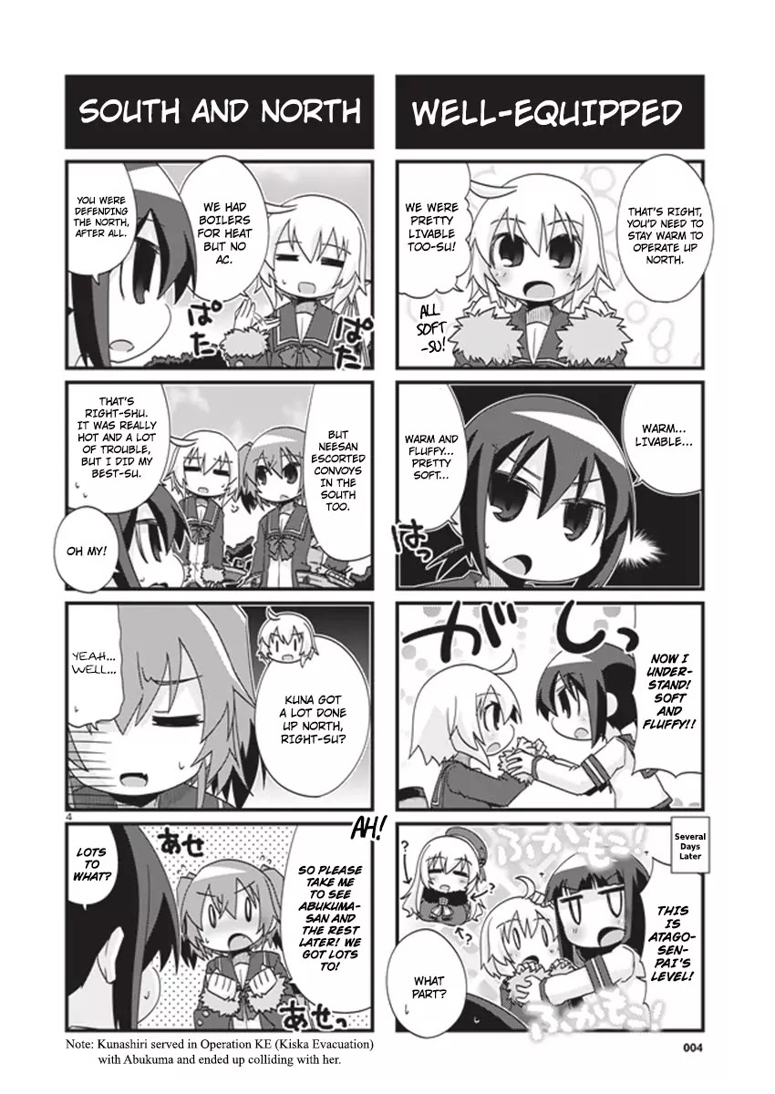 Kantai Collection - Kankore - 4-koma Comic - Fubuki, Ganbarimasu! Chapter 182 page 4 - Chapter 182