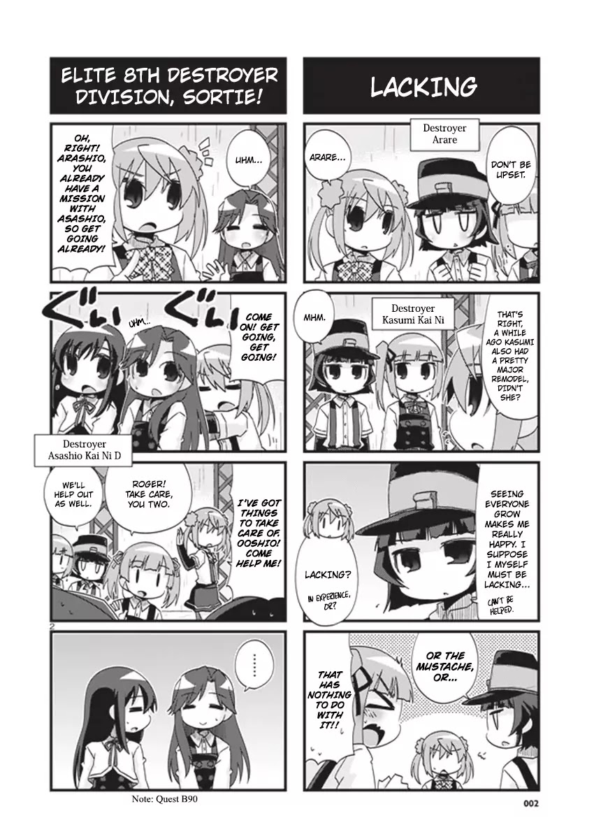 Kantai Collection - Kankore - 4-koma Comic - Fubuki, Ganbarimasu! Chapter 183 page 2 - Chapter 183