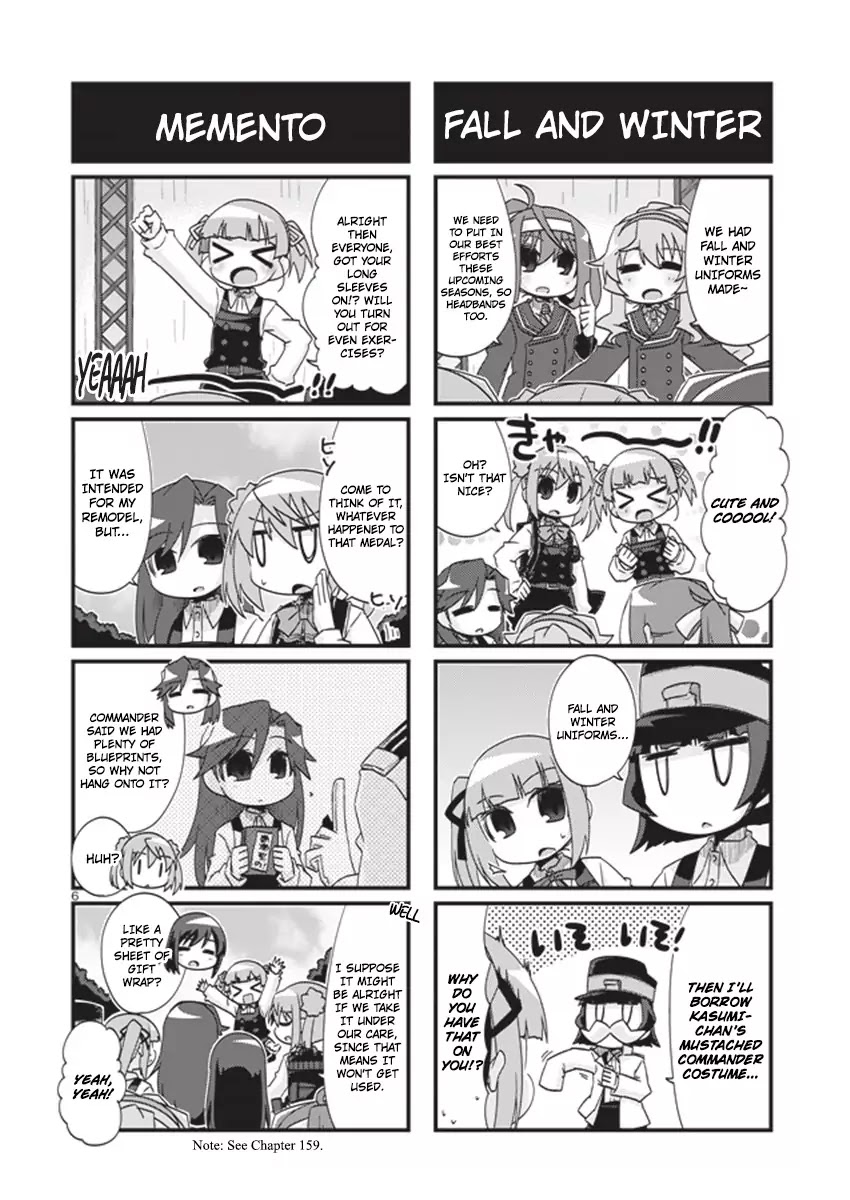 Kantai Collection - Kankore - 4-koma Comic - Fubuki, Ganbarimasu! Chapter 183 page 6 - Chapter 183