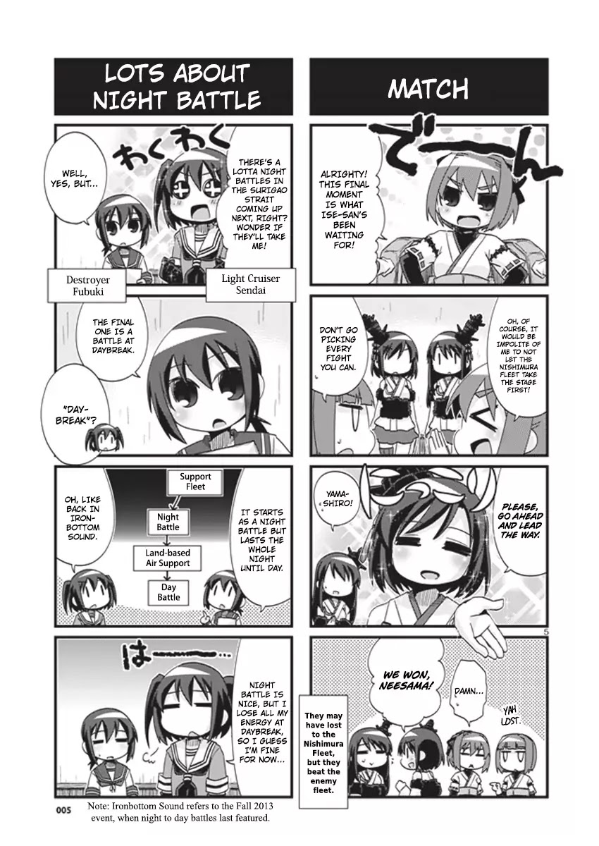 Kantai Collection - Kankore - 4-koma Comic - Fubuki, Ganbarimasu! Chapter 186 page 5 - Chapter 186