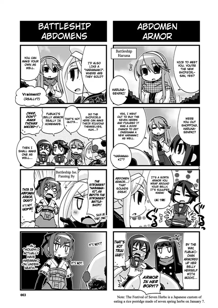 Kantai Collection - Kankore - 4-koma Comic - Fubuki, Ganbarimasu! Chapter 191 page 3 - Chapter 191