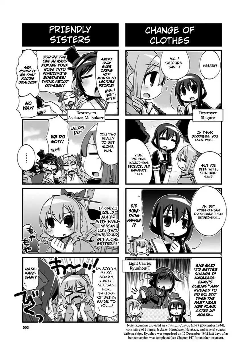 Kantai Collection - Kankore - 4-koma Comic - Fubuki, Ganbarimasu! Chapter 194 page 3 - Chapter 194