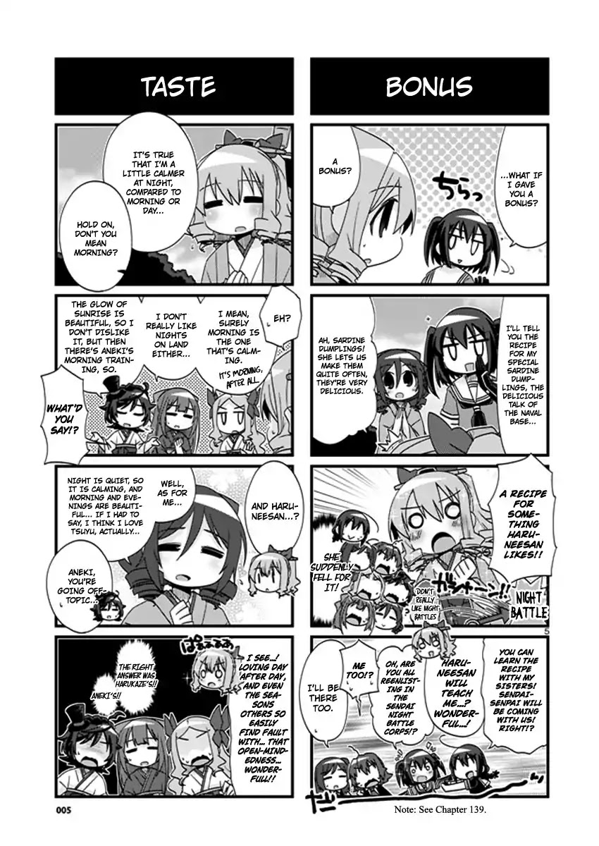 Kantai Collection - Kankore - 4-koma Comic - Fubuki, Ganbarimasu! Chapter 194 page 5 - Chapter 194