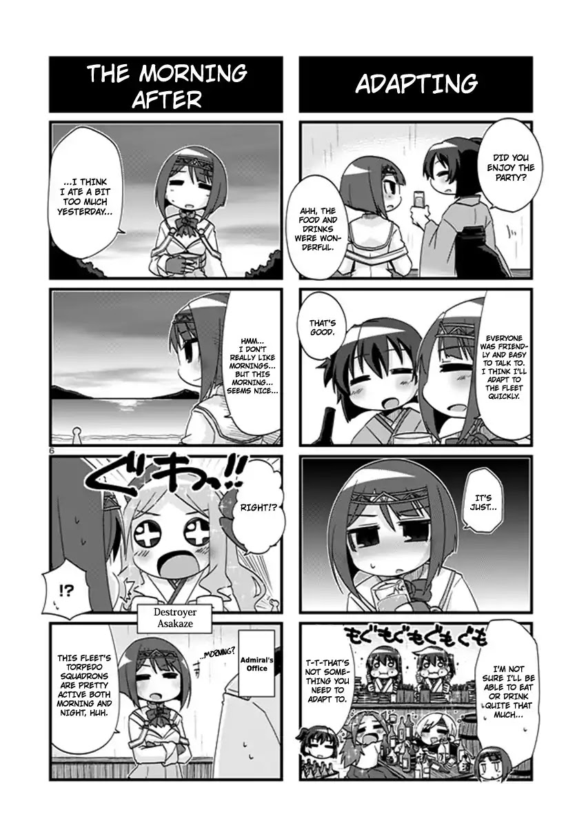 Kantai Collection - Kankore - 4-koma Comic - Fubuki, Ganbarimasu! Chapter 195 page 6 - Chapter 195