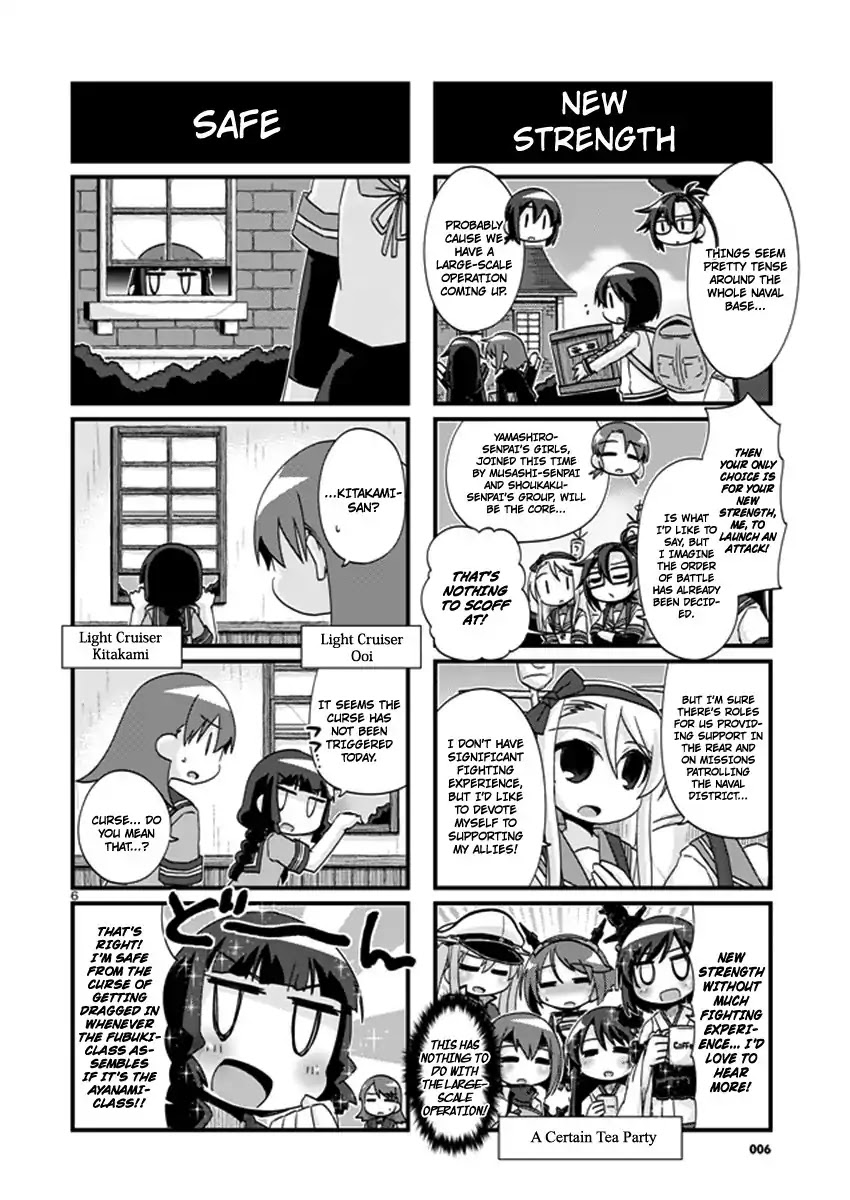 Kantai Collection - Kankore - 4-koma Comic - Fubuki, Ganbarimasu! Chapter 196 page 6 - Chapter 196