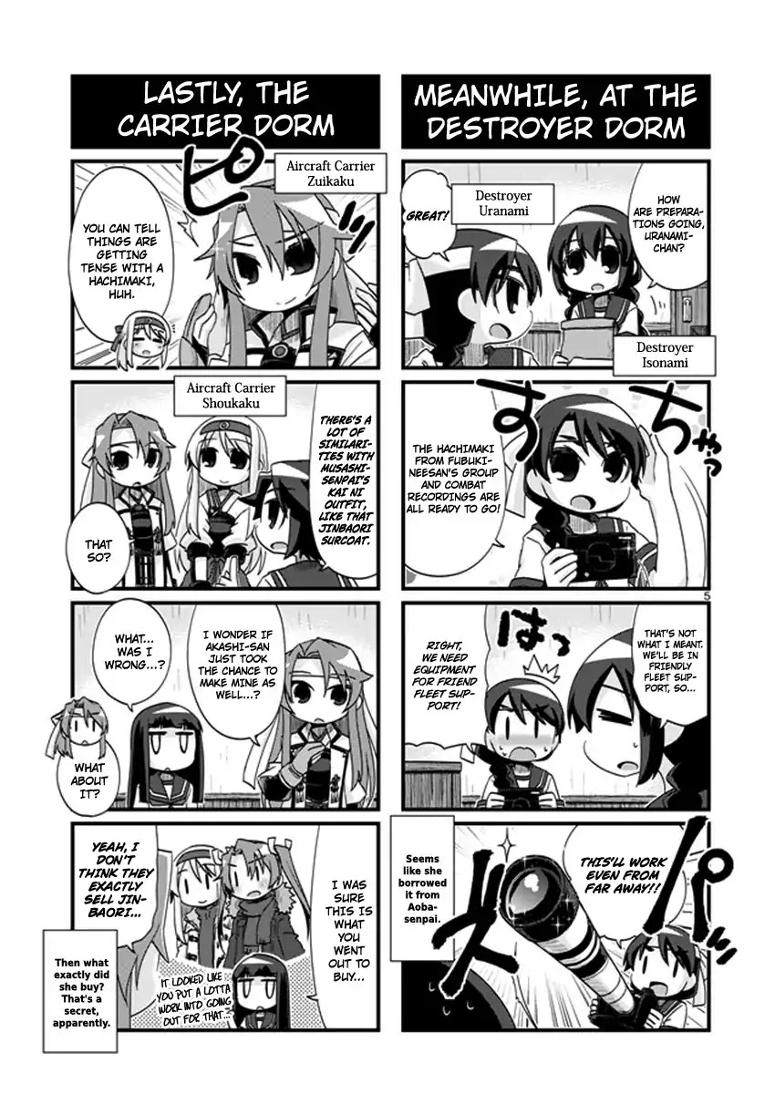 Kantai Collection - Kankore - 4-koma Comic - Fubuki, Ganbarimasu! Chapter 197 page 5 - Chapter 197