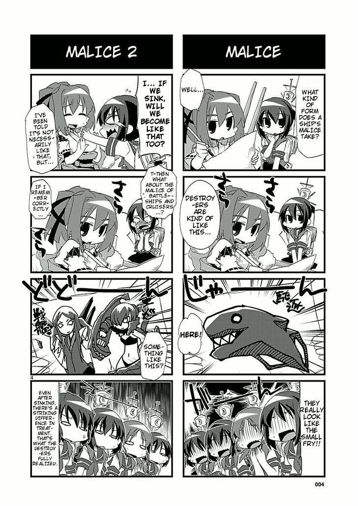 Kantai Collection - Kankore - 4-koma Comic - Fubuki, Ganbarimasu! Chapter 2 page 4 - Chapter 2
