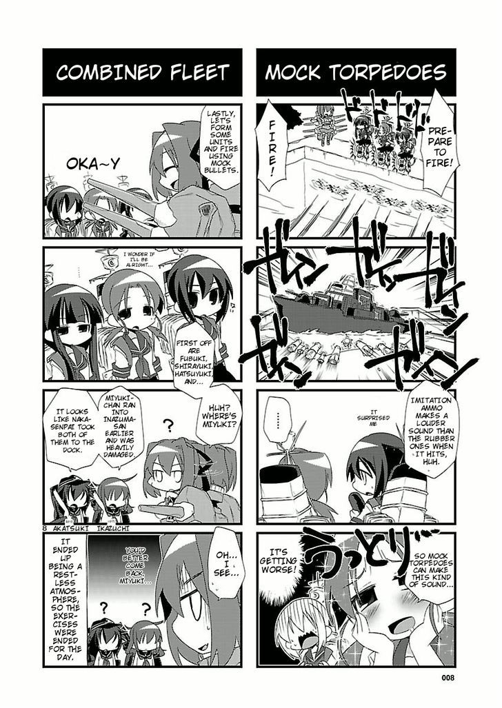 Kantai Collection - Kankore - 4-koma Comic - Fubuki, Ganbarimasu! Chapter 2 page 8 - Chapter 2