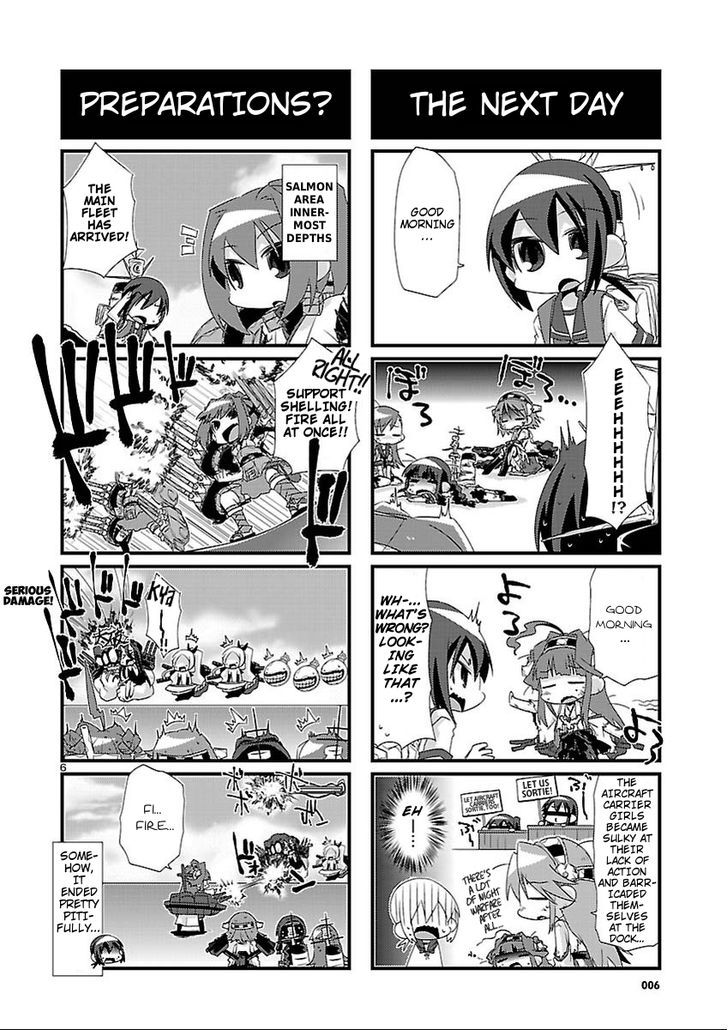 Kantai Collection - Kankore - 4-koma Comic - Fubuki, Ganbarimasu! Chapter 20 page 6 - Chapter 20