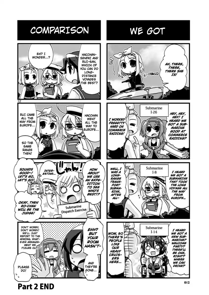Kantai Collection - Kankore - 4-koma Comic - Fubuki, Ganbarimasu! Chapter 201 page 12 - Chapter 201