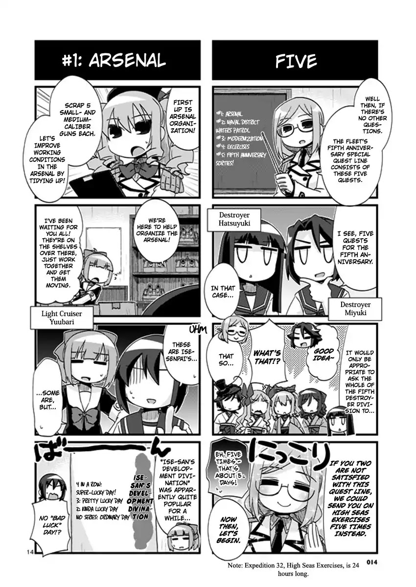 Kantai Collection - Kankore - 4-koma Comic - Fubuki, Ganbarimasu! Chapter 201 page 14 - Chapter 201