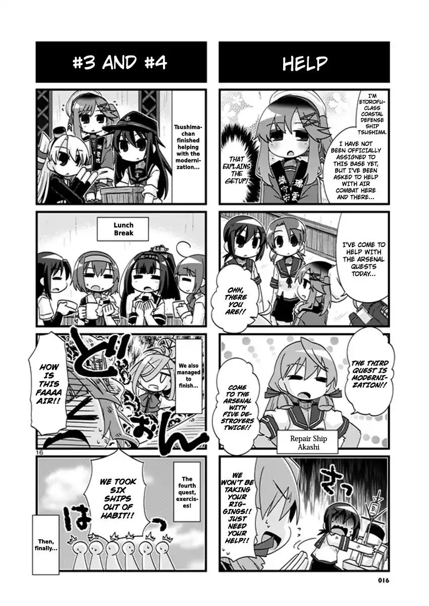 Kantai Collection - Kankore - 4-koma Comic - Fubuki, Ganbarimasu! Chapter 201 page 16 - Chapter 201