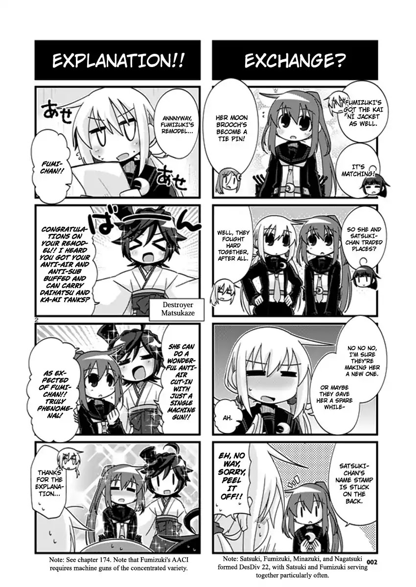 Kantai Collection - Kankore - 4-koma Comic - Fubuki, Ganbarimasu! Chapter 201 page 2 - Chapter 201