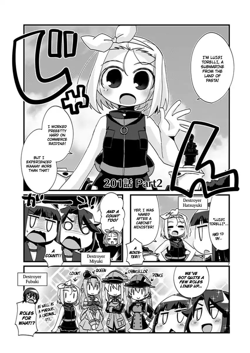Kantai Collection - Kankore - 4-koma Comic - Fubuki, Ganbarimasu! Chapter 201 page 7 - Chapter 201