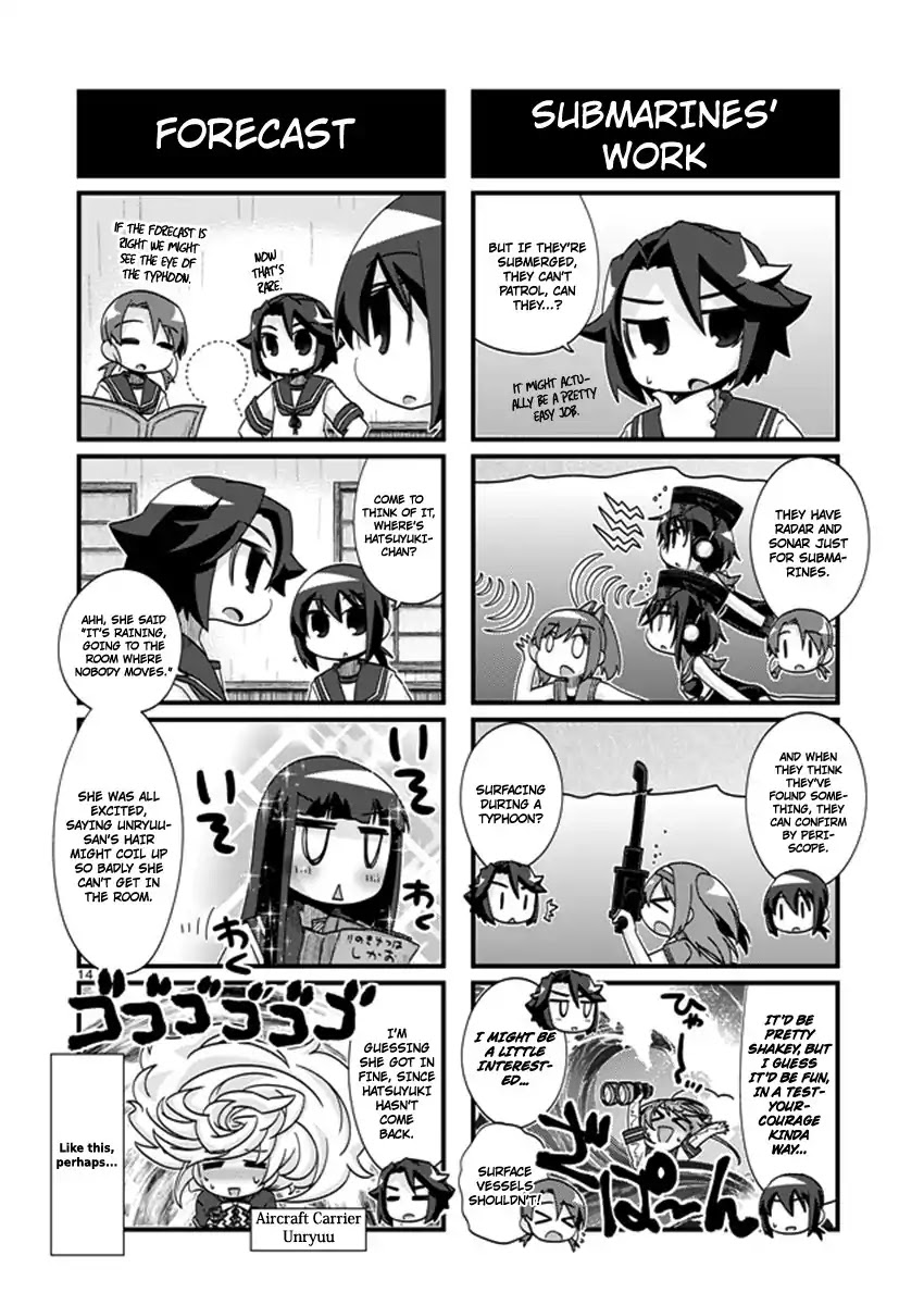 Kantai Collection - Kankore - 4-koma Comic - Fubuki, Ganbarimasu! Chapter 202 page 14 - Chapter 202