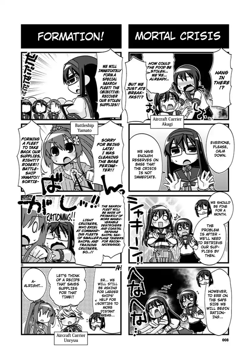 Kantai Collection - Kankore - 4-koma Comic - Fubuki, Ganbarimasu! Chapter 202 page 8 - Chapter 202