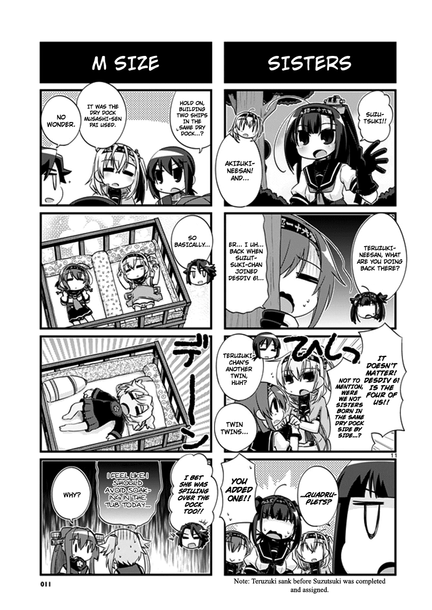 Kantai Collection - Kankore - 4-koma Comic - Fubuki, Ganbarimasu! Chapter 203 page 11 - Chapter 203