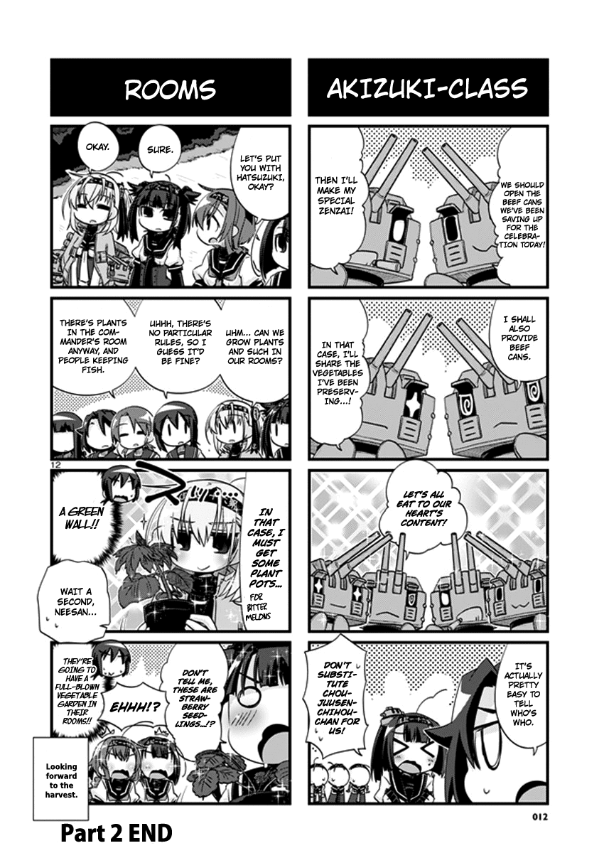 Kantai Collection - Kankore - 4-koma Comic - Fubuki, Ganbarimasu! Chapter 203 page 12 - Chapter 203