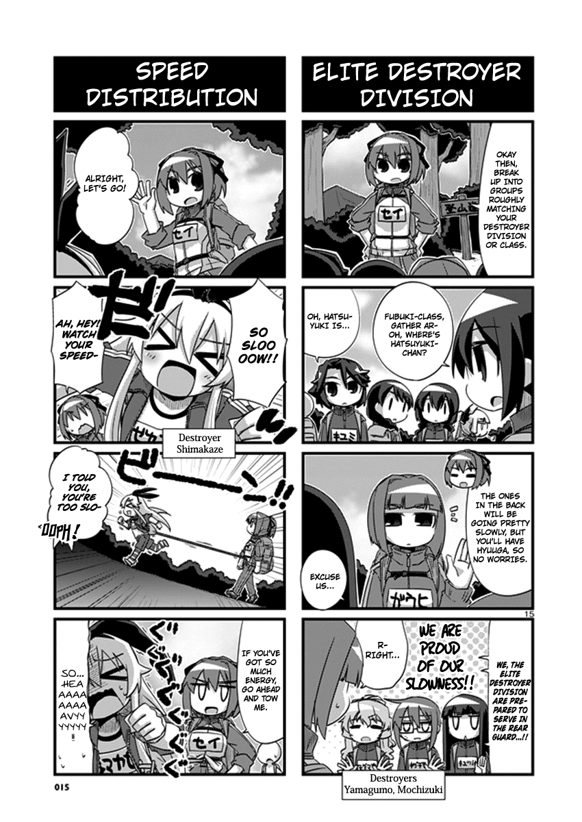 Kantai Collection - Kankore - 4-koma Comic - Fubuki, Ganbarimasu! Chapter 203 page 15 - Chapter 203