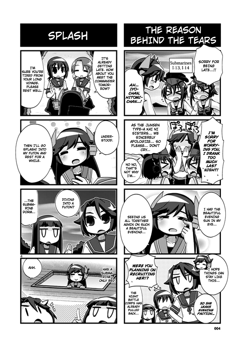 Kantai Collection - Kankore - 4-koma Comic - Fubuki, Ganbarimasu! Chapter 203 page 4 - Chapter 203