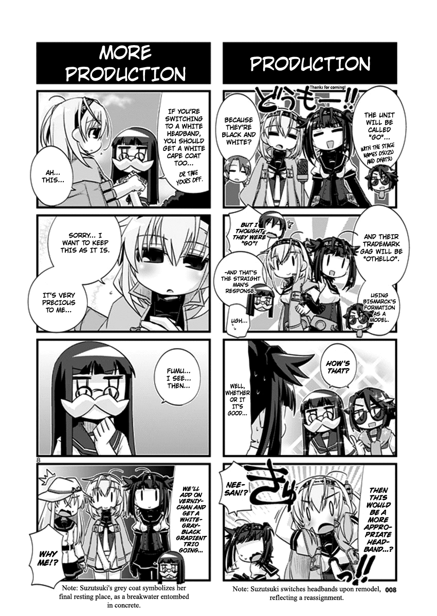 Kantai Collection - Kankore - 4-koma Comic - Fubuki, Ganbarimasu! Chapter 203 page 8 - Chapter 203