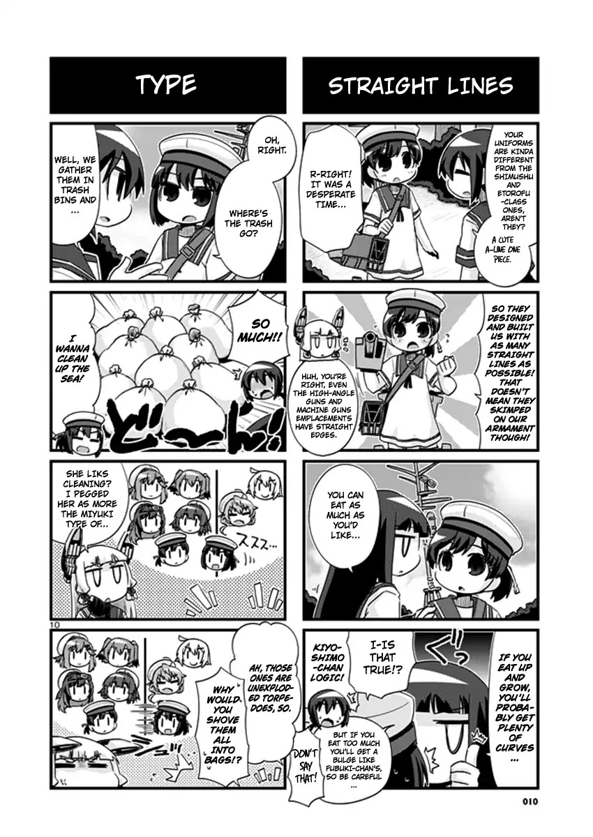 Kantai Collection - Kankore - 4-koma Comic - Fubuki, Ganbarimasu! Chapter 204 page 10 - Chapter 204