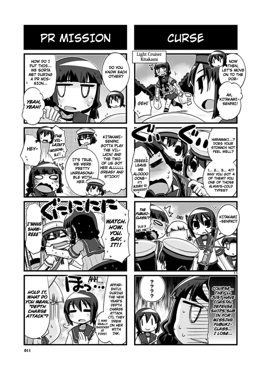 Kantai Collection - Kankore - 4-koma Comic - Fubuki, Ganbarimasu! Chapter 204 page 11 - Chapter 204