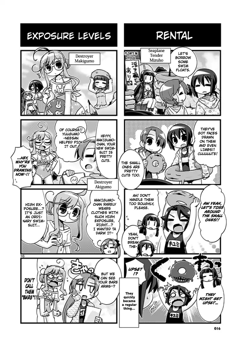 Kantai Collection - Kankore - 4-koma Comic - Fubuki, Ganbarimasu! Chapter 204 page 16 - Chapter 204
