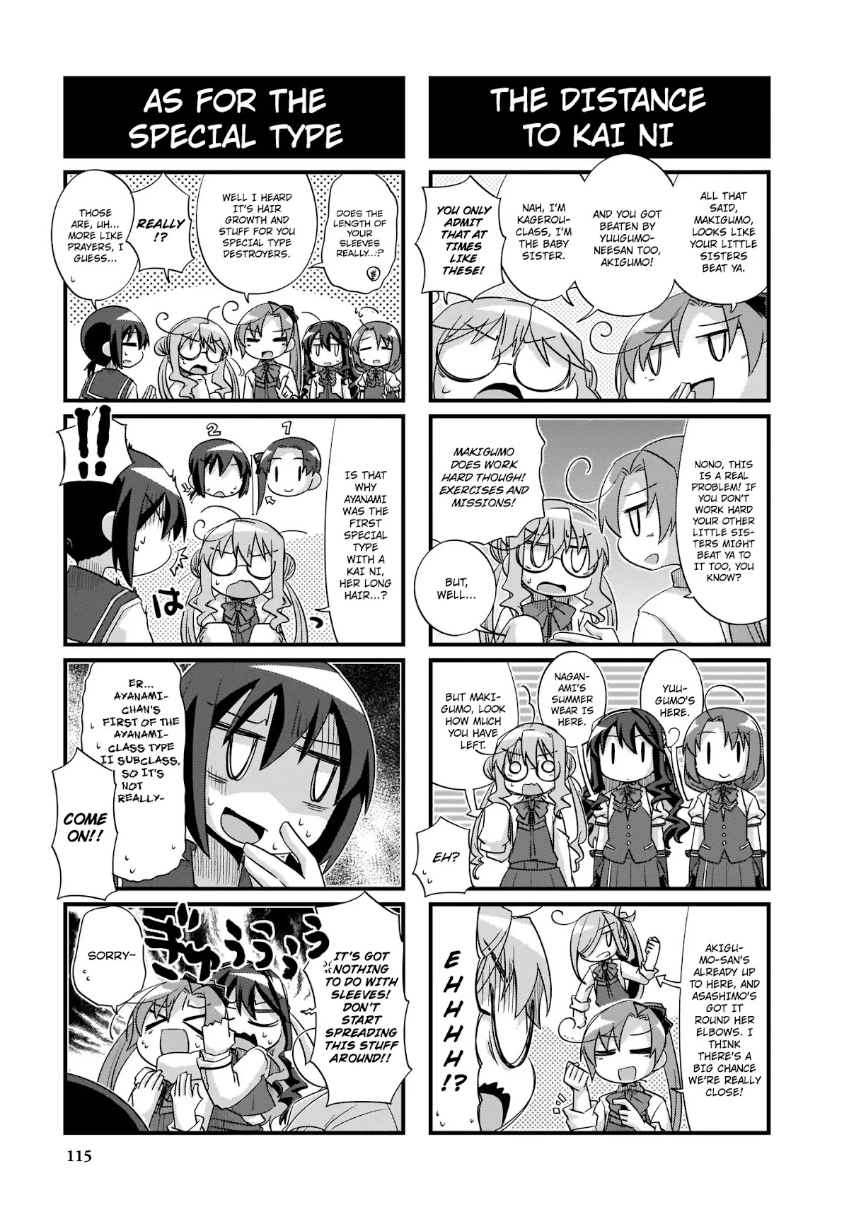 Kantai Collection - Kankore - 4-koma Comic - Fubuki, Ganbarimasu! Chapter 205 page 11 - Chapter 205