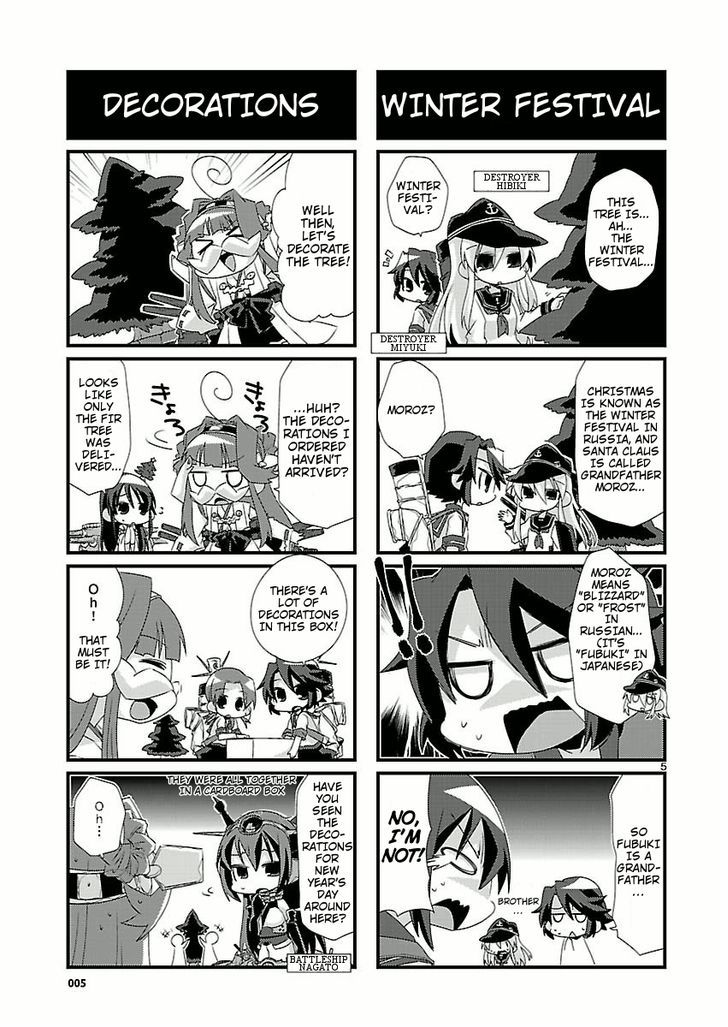 Kantai Collection - Kankore - 4-koma Comic - Fubuki, Ganbarimasu! Chapter 22 page 5 - Chapter 22