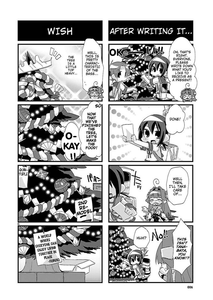 Kantai Collection - Kankore - 4-koma Comic - Fubuki, Ganbarimasu! Chapter 22 page 6 - Chapter 22