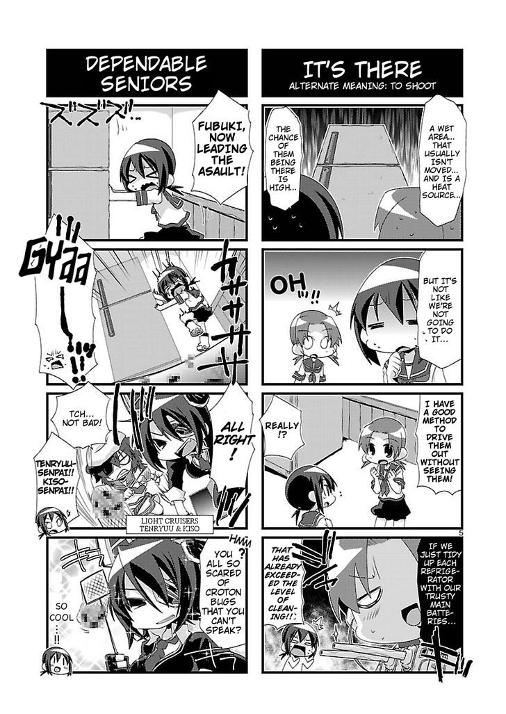 Kantai Collection - Kankore - 4-koma Comic - Fubuki, Ganbarimasu! Chapter 23 page 5 - Chapter 23