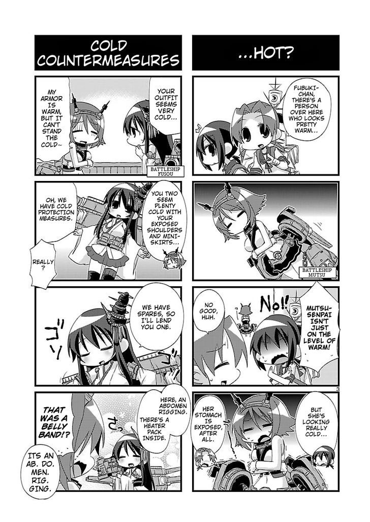 Kantai Collection - Kankore - 4-koma Comic - Fubuki, Ganbarimasu! Chapter 24 page 3 - Chapter 24
