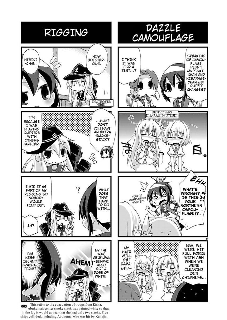 Kantai Collection - Kankore - 4-koma Comic - Fubuki, Ganbarimasu! Chapter 24 page 5 - Chapter 24